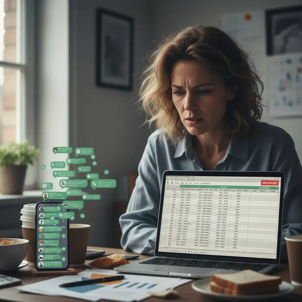 Por qué WhatsApp y Excel ya no son suficientes para gestionar tus rentas como asesor
